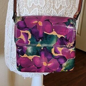 Patricia Nash Tropical Floral Crossbody Bag